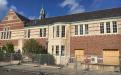 Construction fences are up as roof replacement begins soon