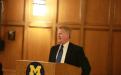 John U. Bacon, emcee & board member